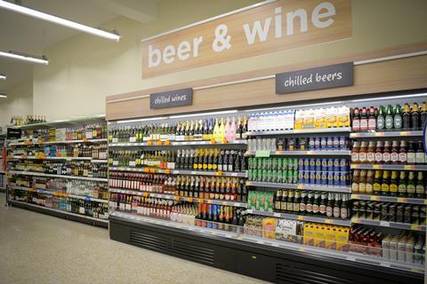 The store also has a wide range of chilled beers and wines